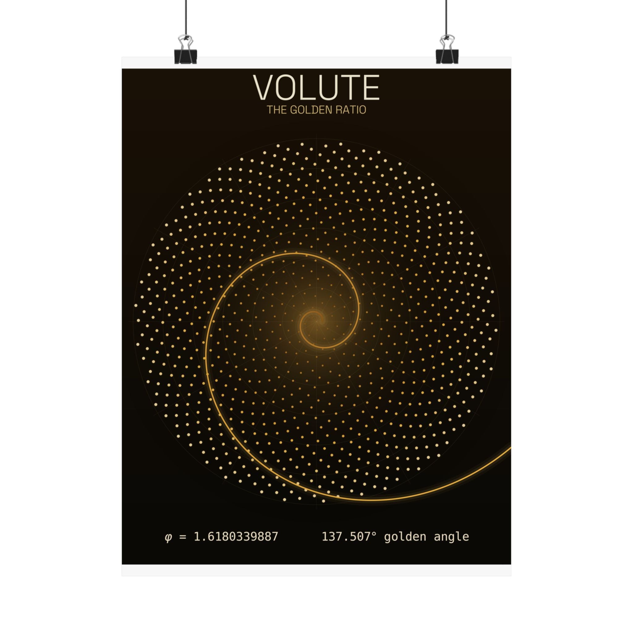 Golden Spiral - Volute Poster