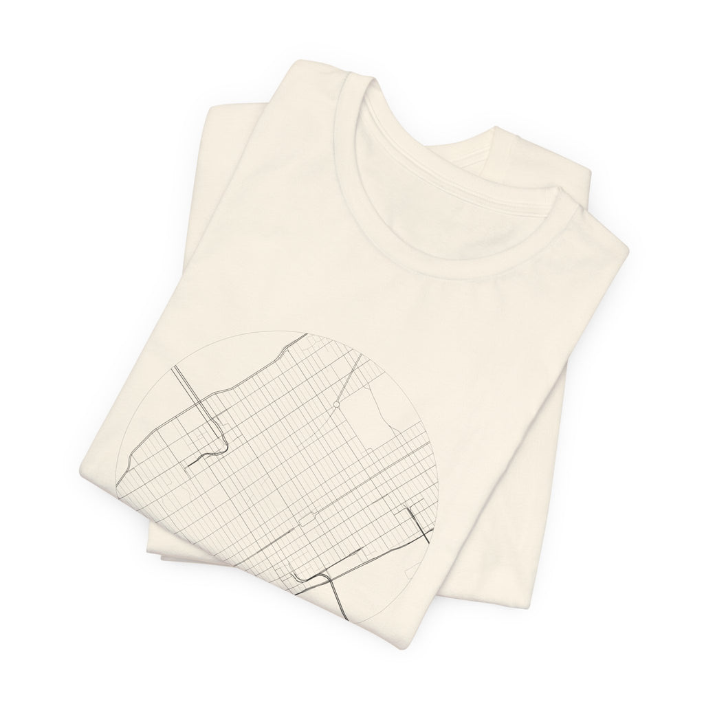 New York Street Map Tee — Atlas