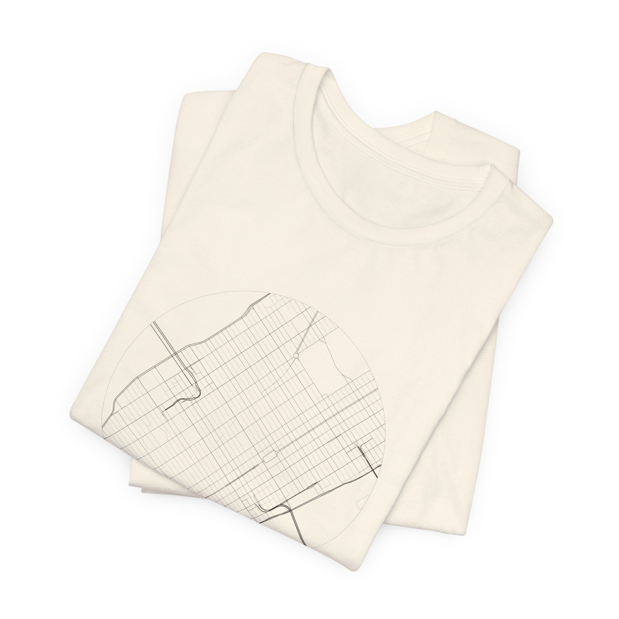 New York Street Map Tee — Atlas