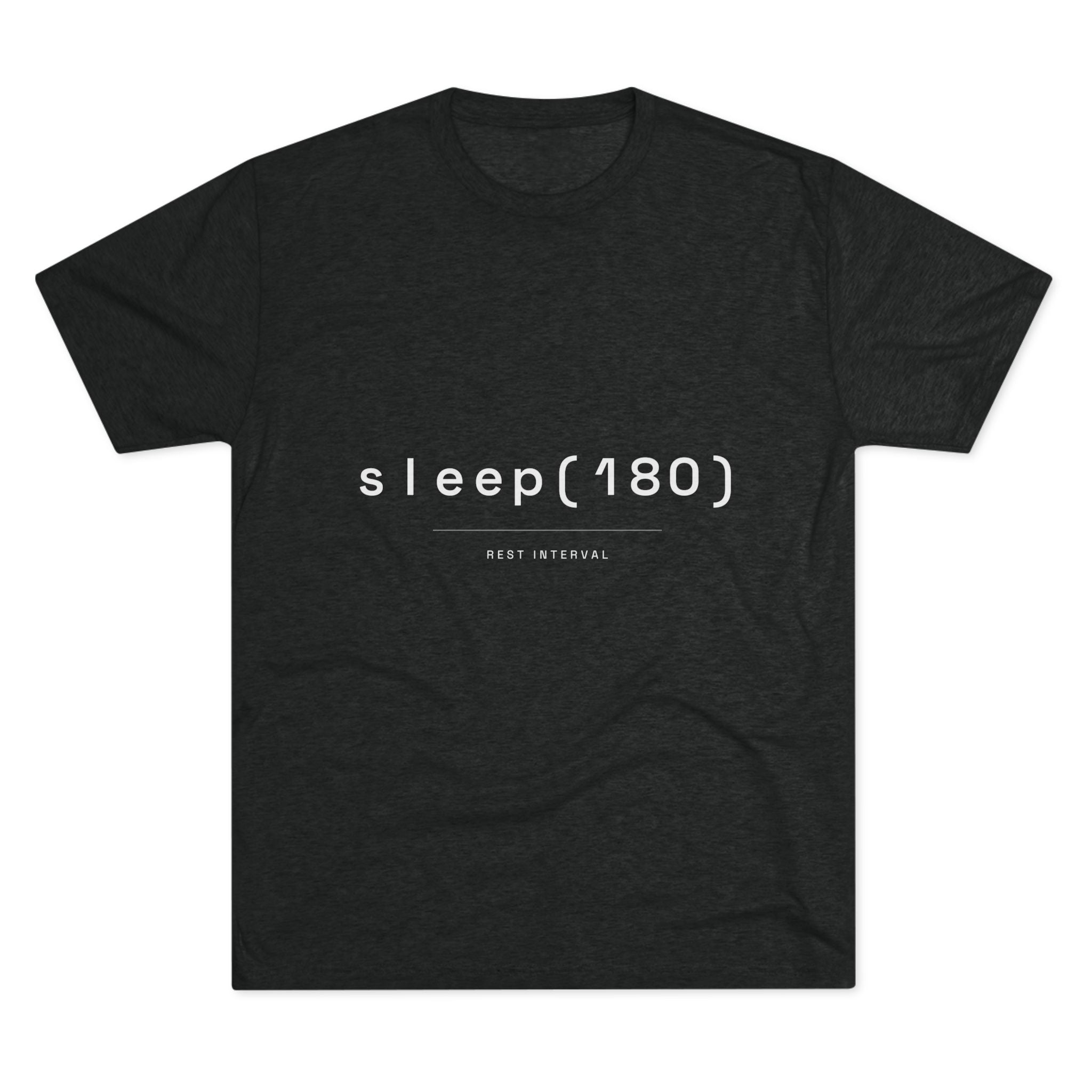 Rest Interval Tee — sleep(180)