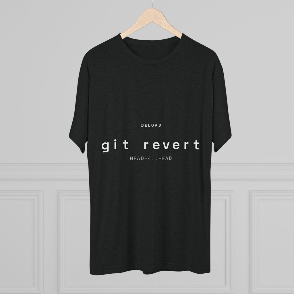 Deload Tee — git revert