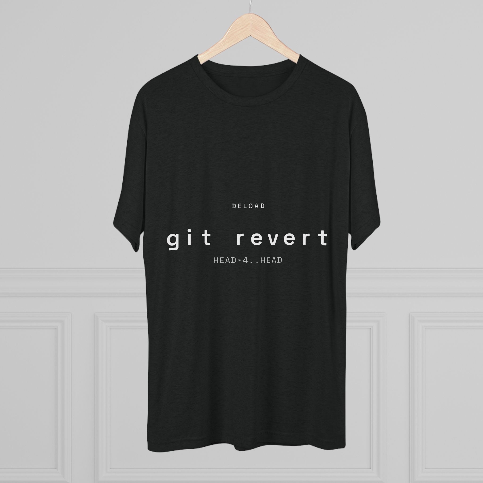 Deload Tee — git revert