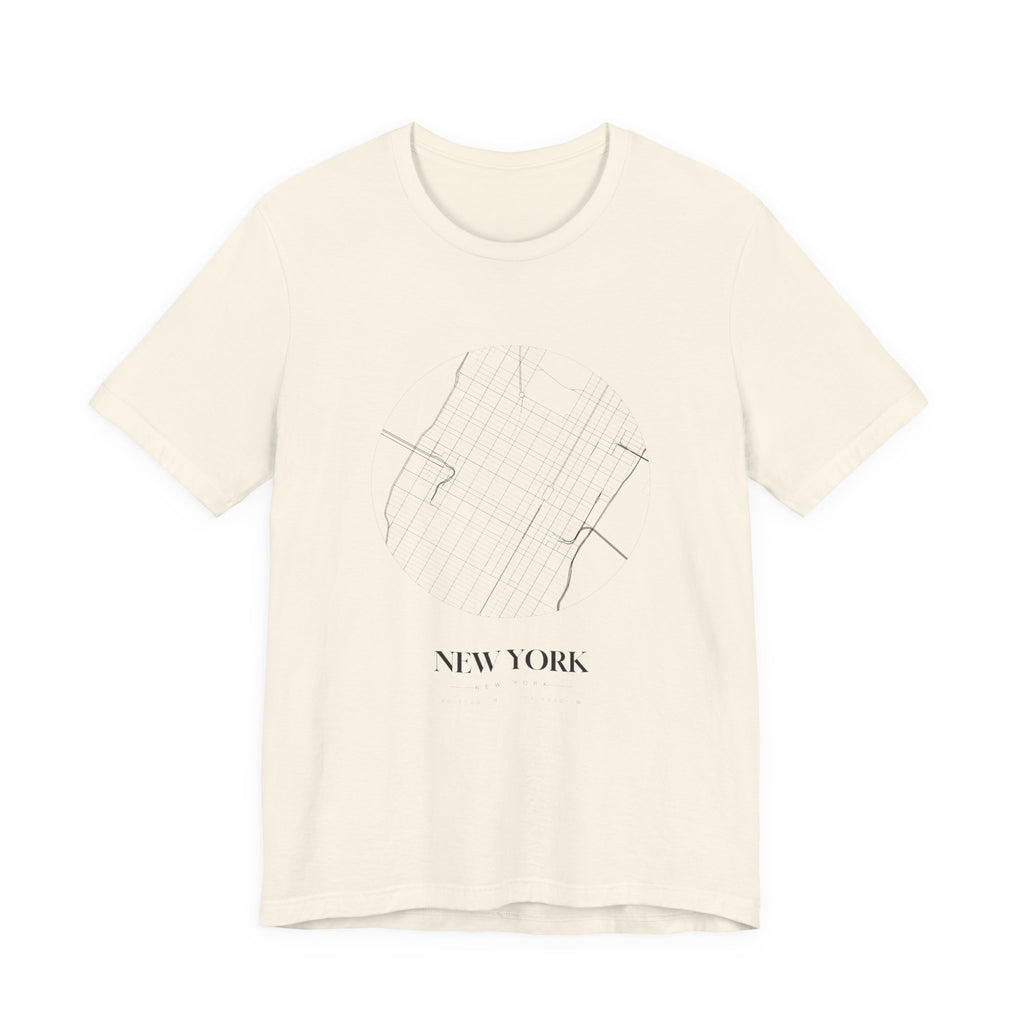 New York Street Map Tee — Atlas