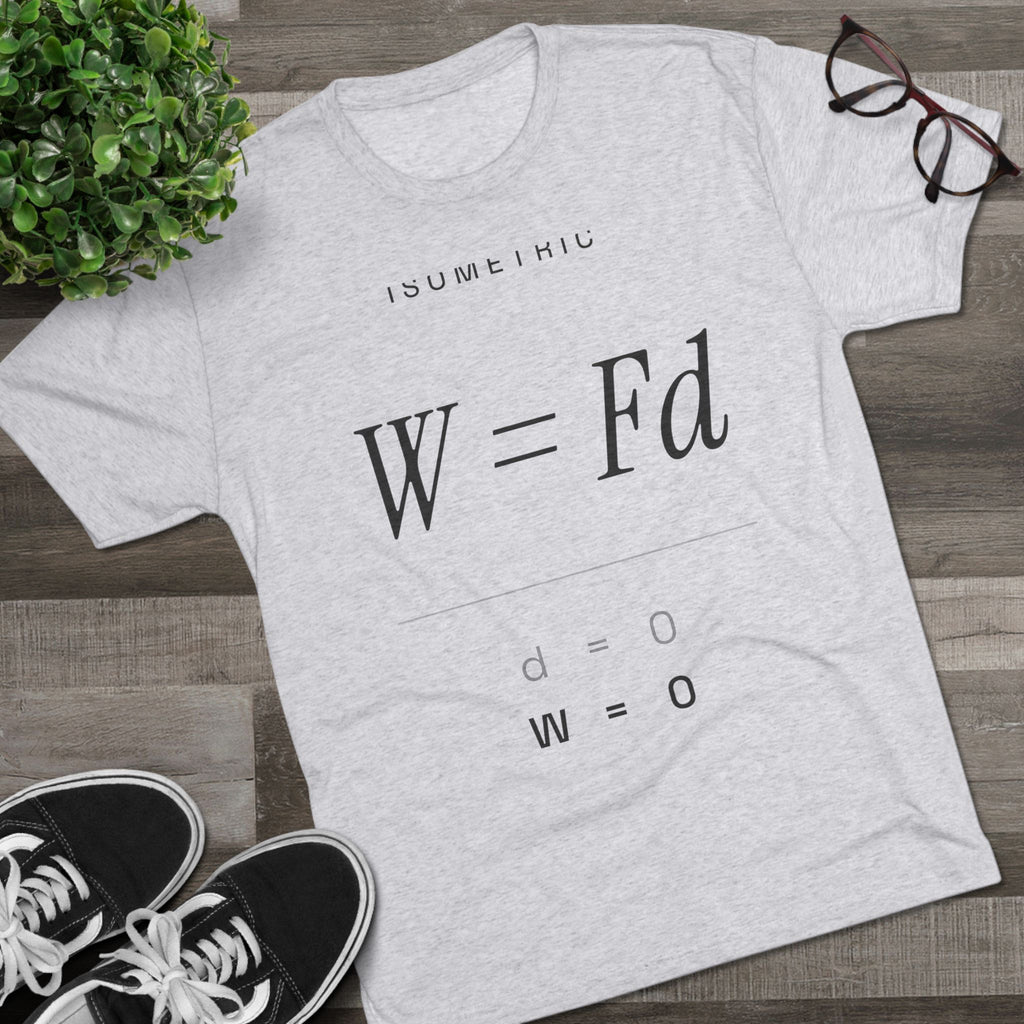 Isometric Tee — W = Fd