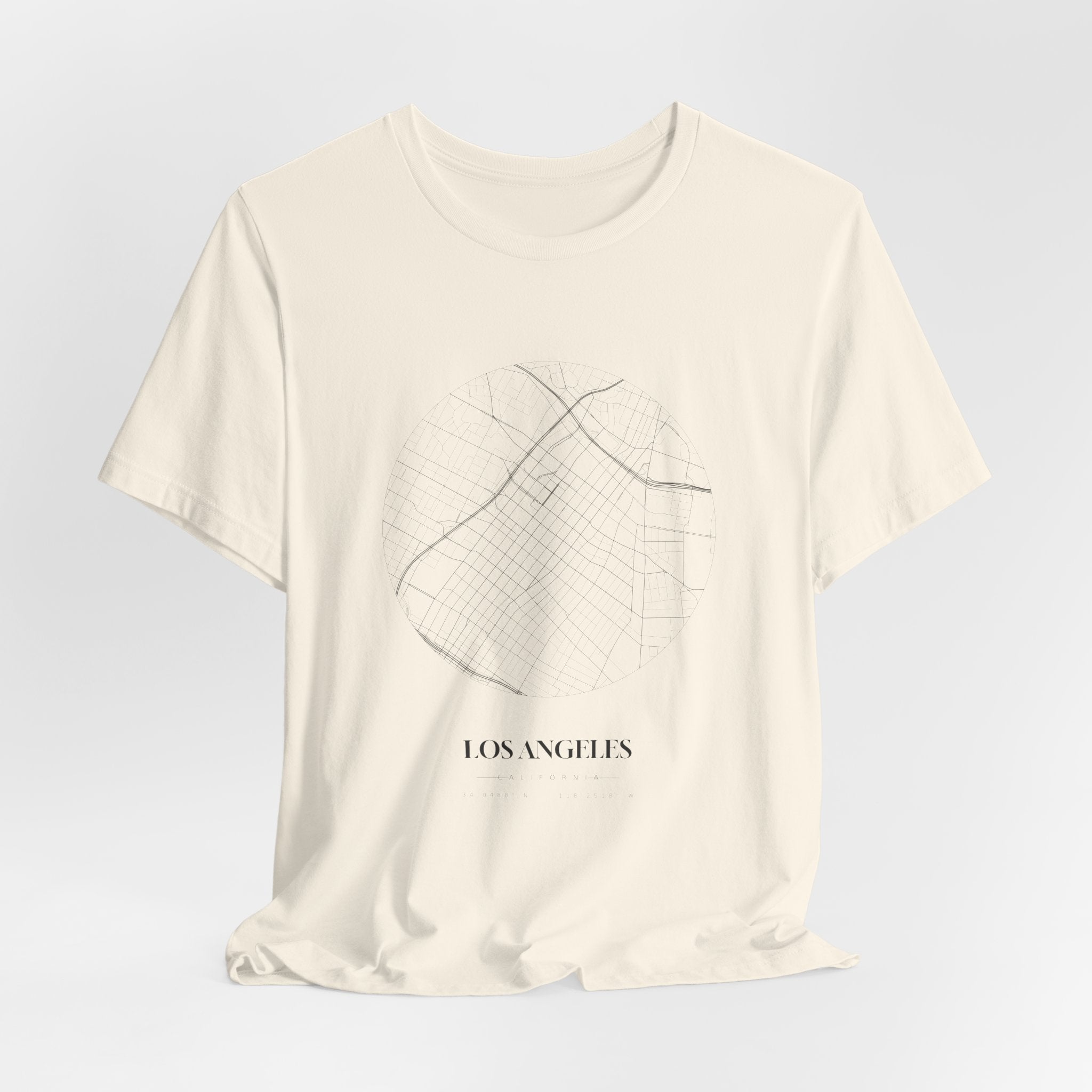 Los Angeles Street Map Tee — Atlas