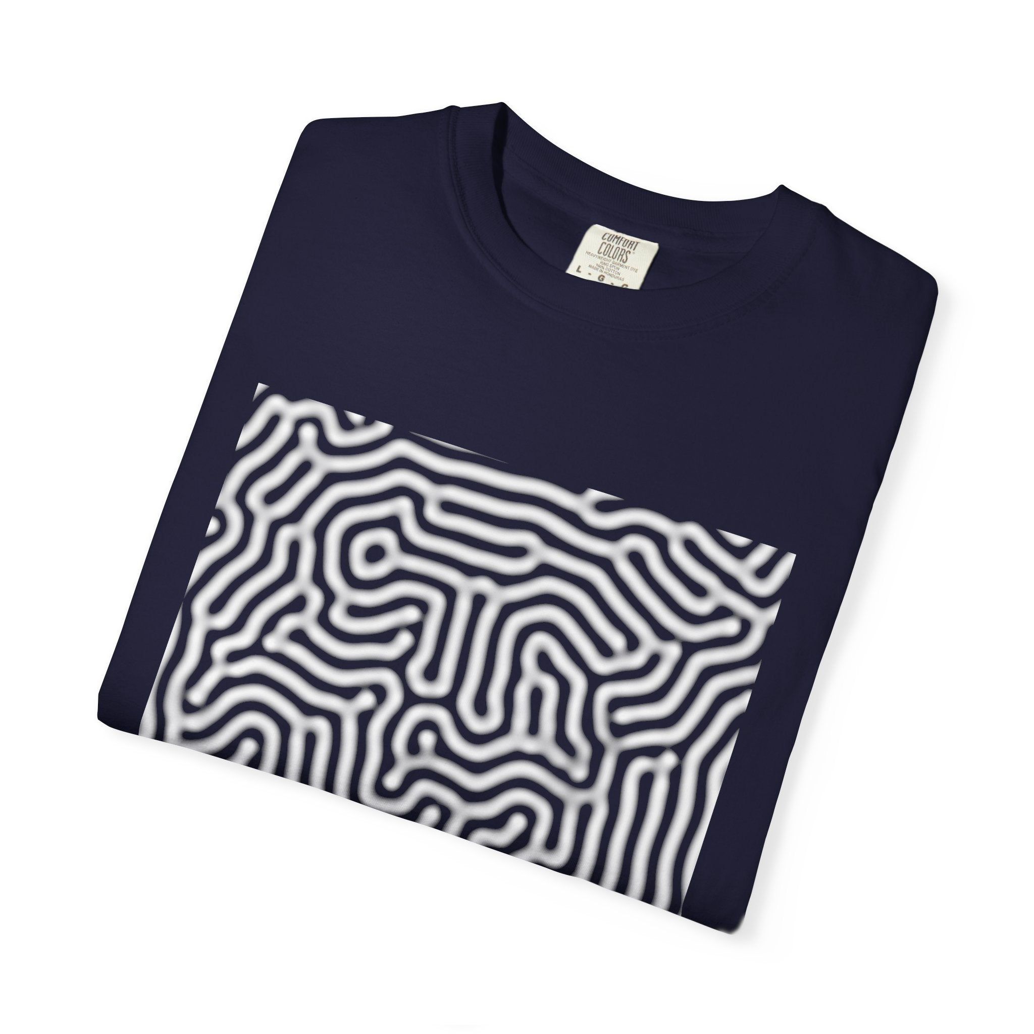 Zebra Tee - Turing Reaction-Diffusion Art | Men's