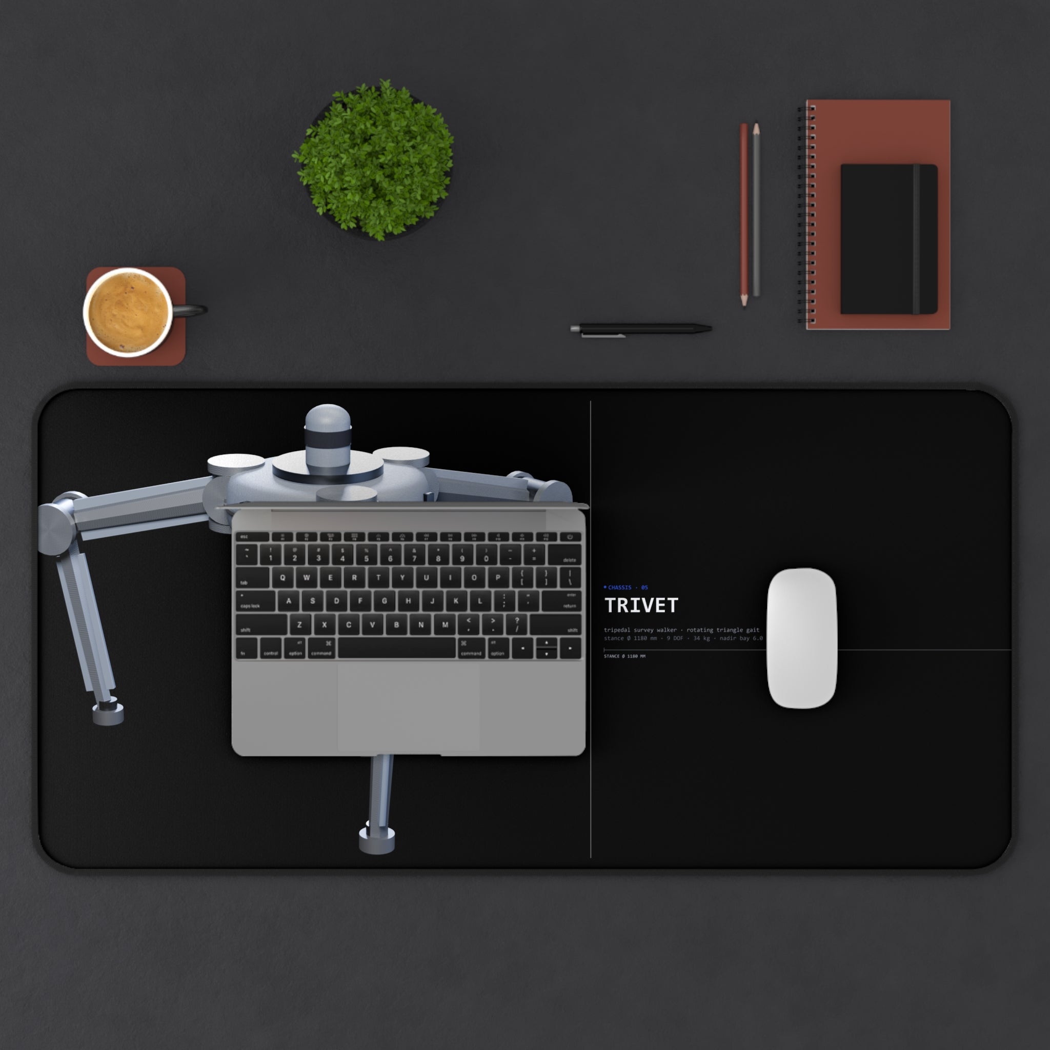 Trivet — Chassis Desk Mat