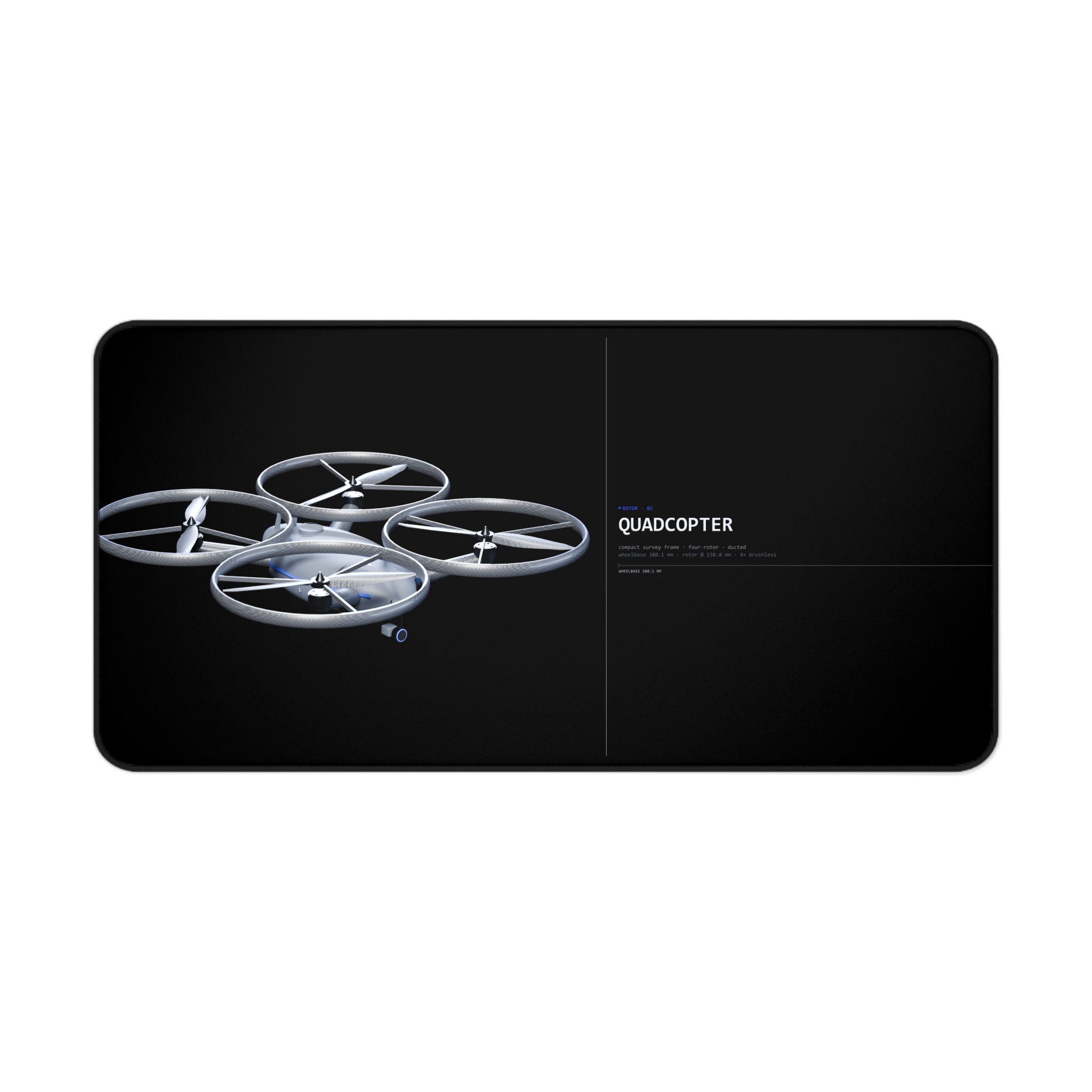 Quadcopter — Rotor Desk Mat