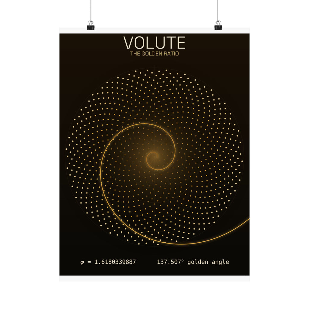 Golden Spiral - Volute Poster