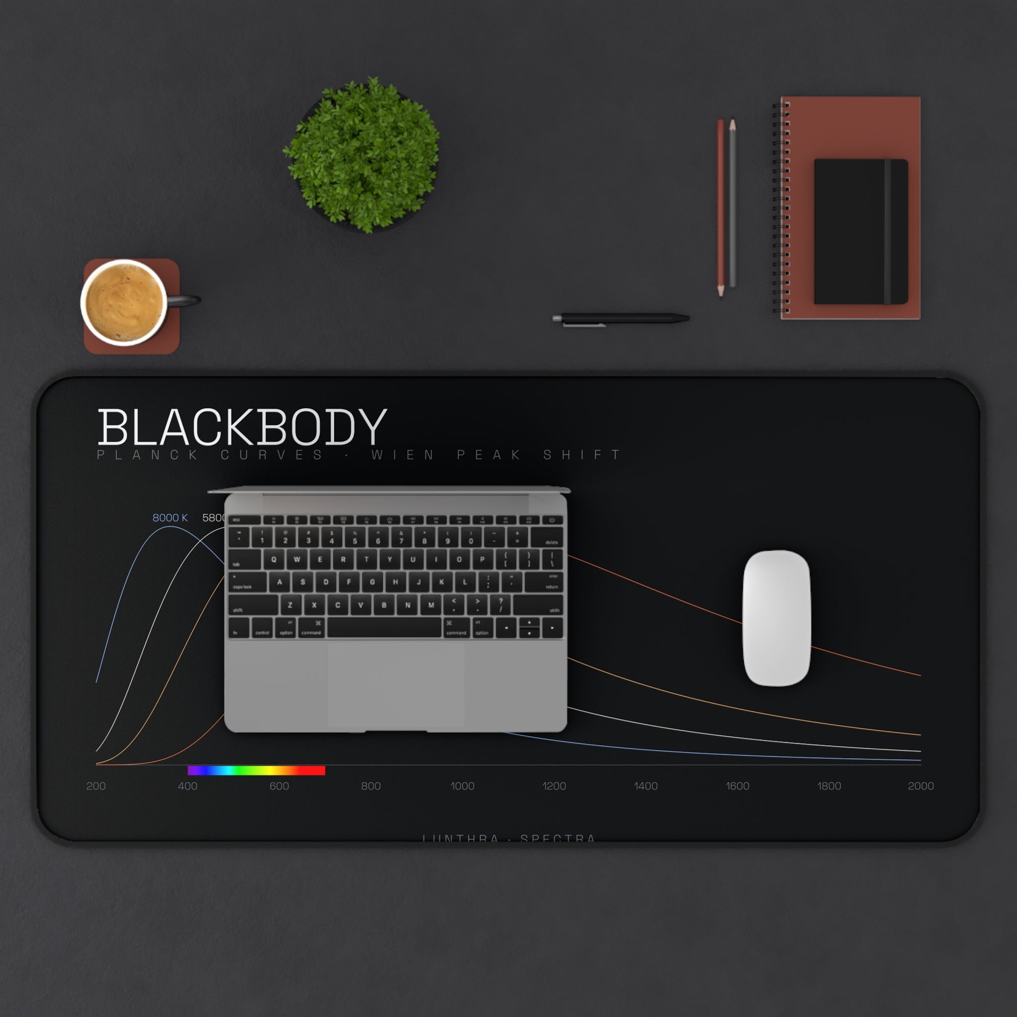 Blackbody — Desk Mat