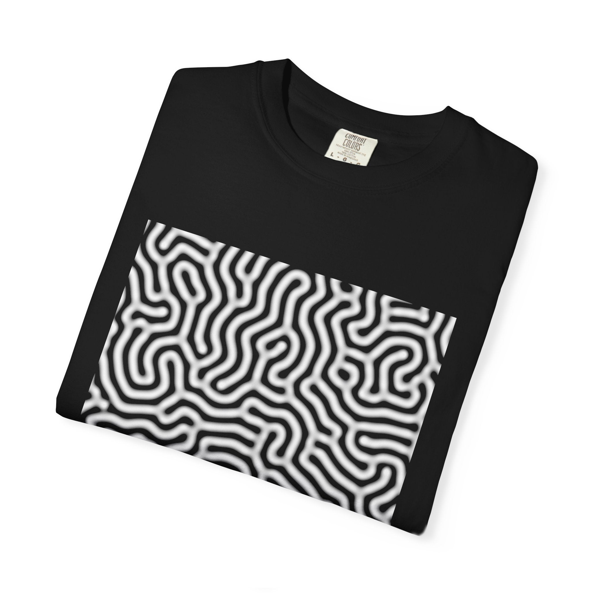 Fingerprint Tee - Turing Reaction-Diffusion Art | Men's