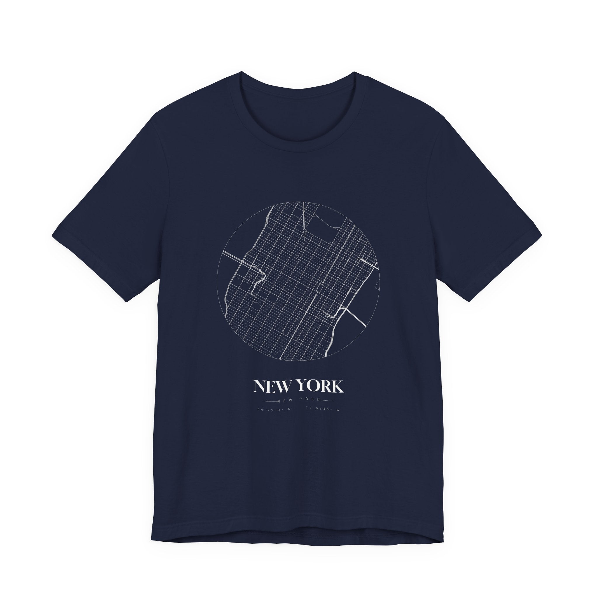 New York Street Map Tee — Atlas