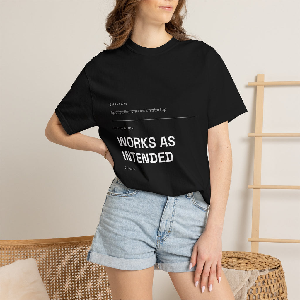 Works As Intended Tee — Resolution