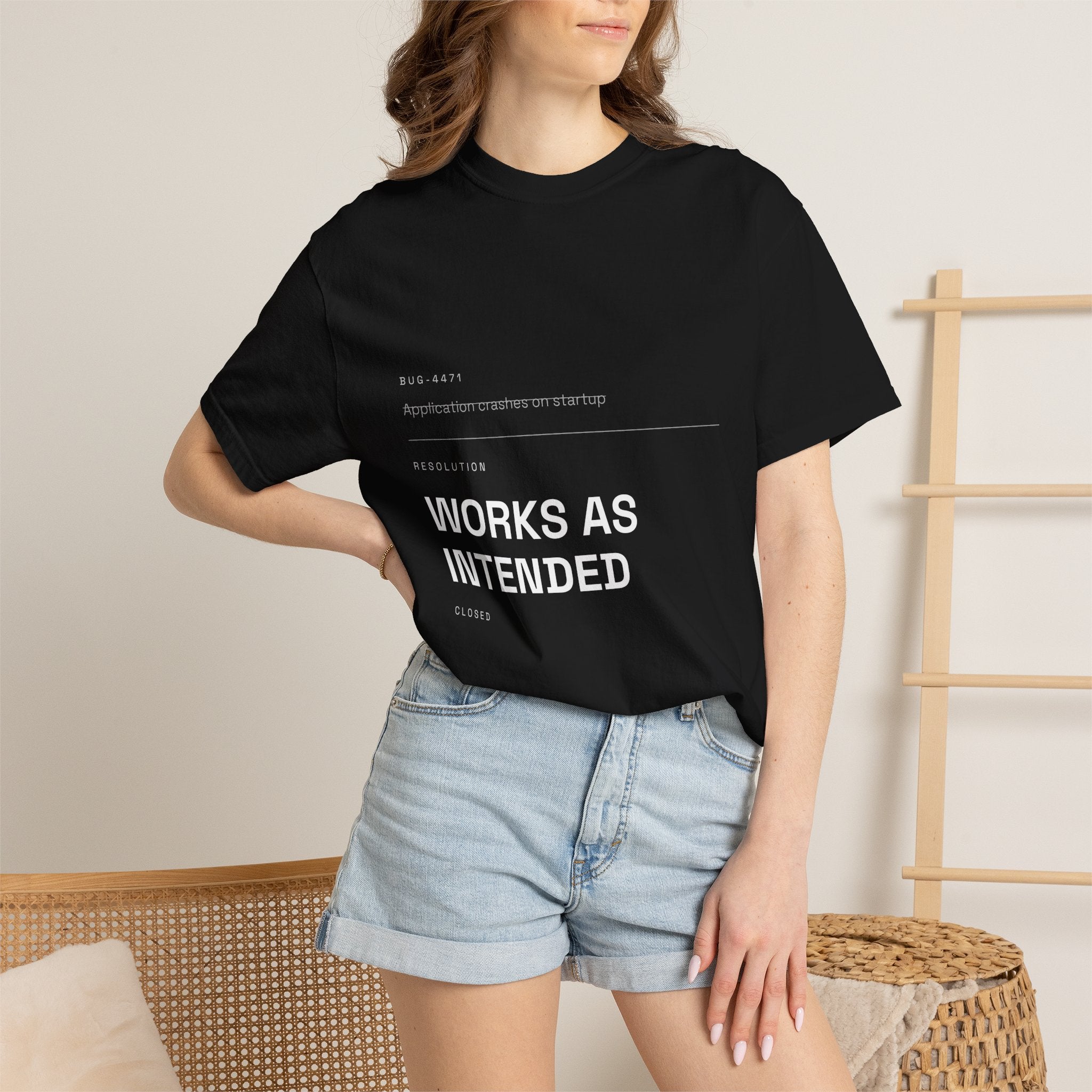 Works As Intended Tee — Resolution