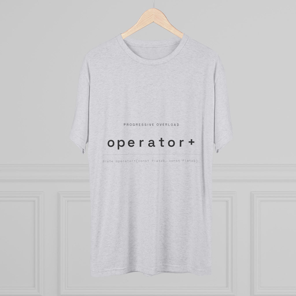 Progressive Overload Tee — operator+