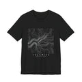 Yosemite Half Dome Topographic Tee — Contour Map