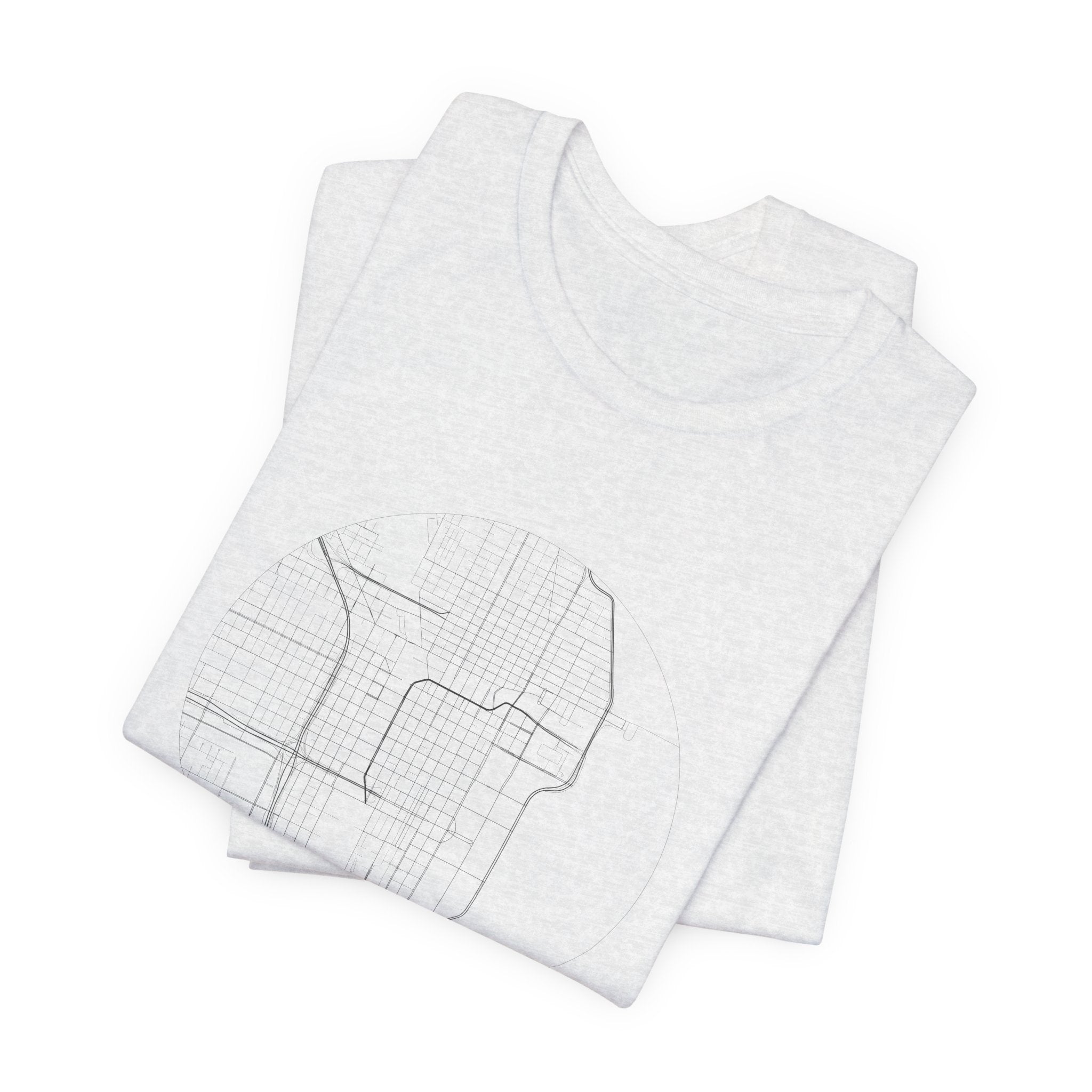 Chicago Street Map Tee — Atlas
