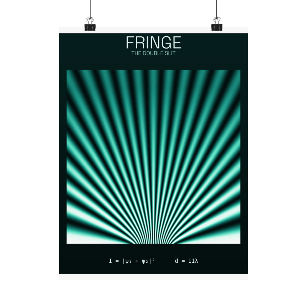 Double Slit - Fringe Poster