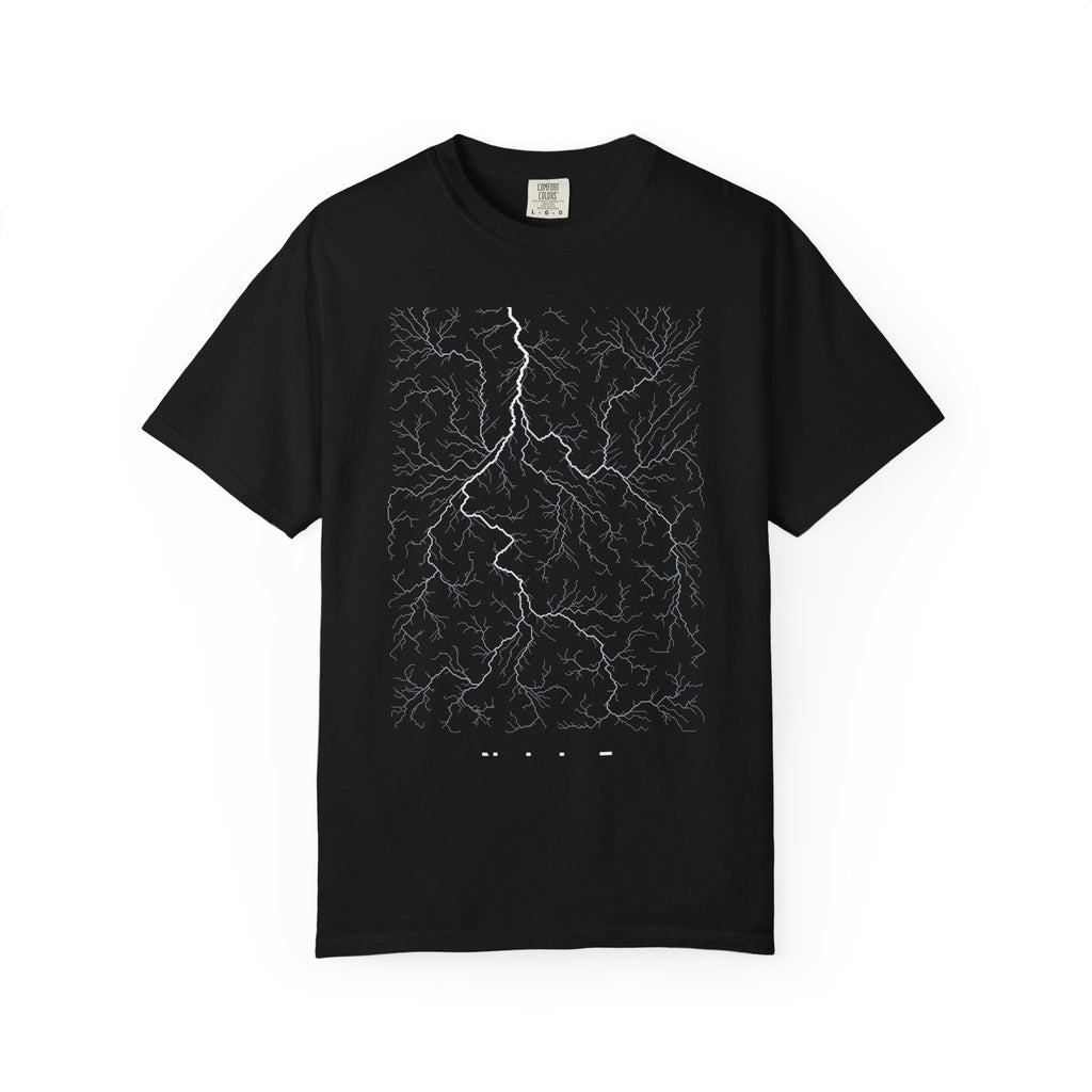 Nile Tee - Modeled Drainage Network Art | Men's