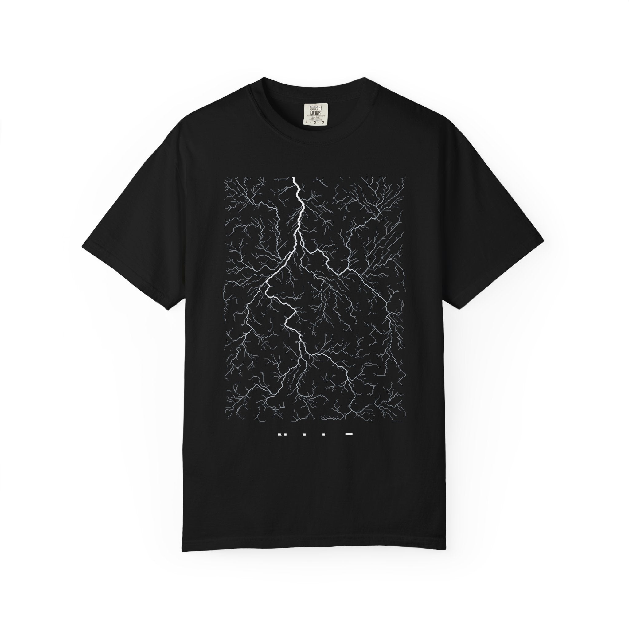 Nile Tee - Modeled Drainage Network Art | Men's