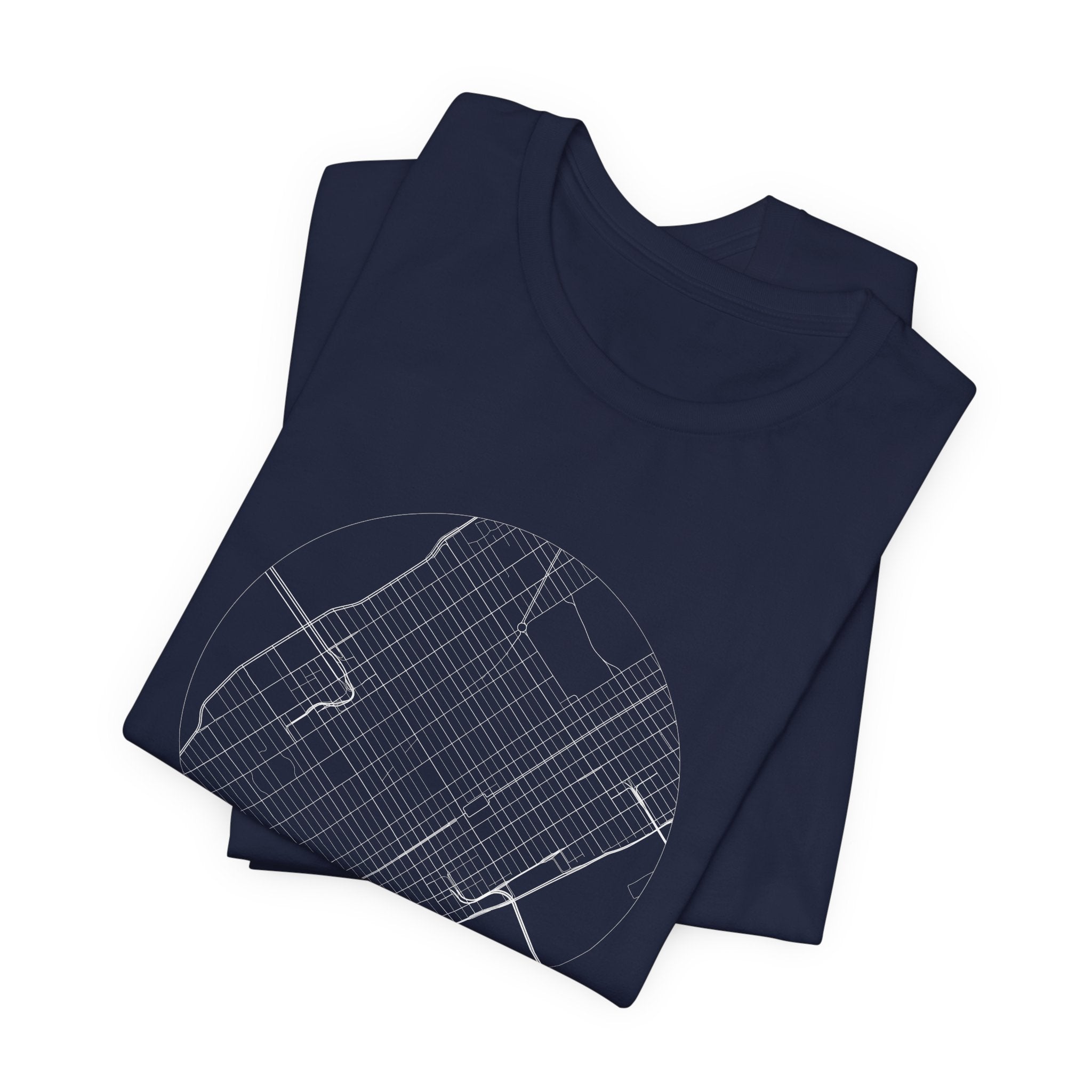 New York Street Map Tee — Atlas