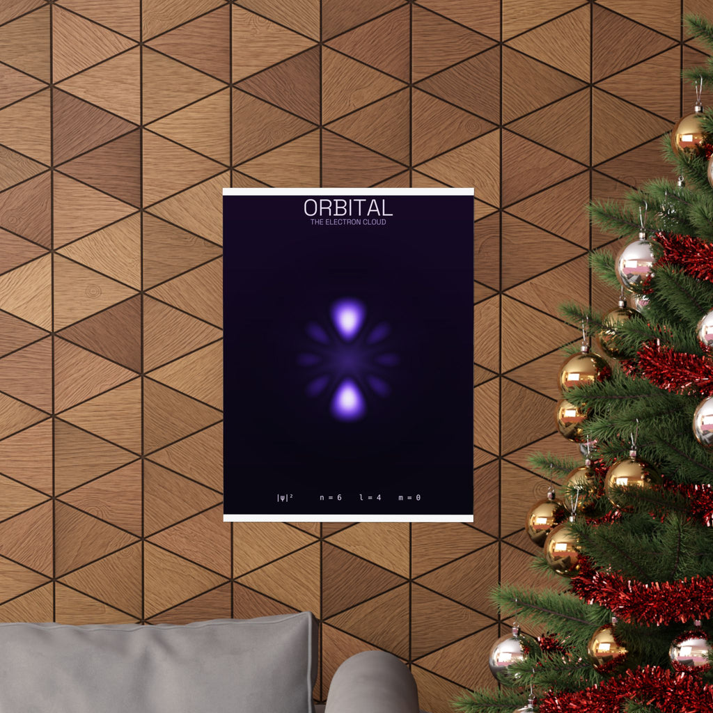 Electron Cloud - Orbital Poster