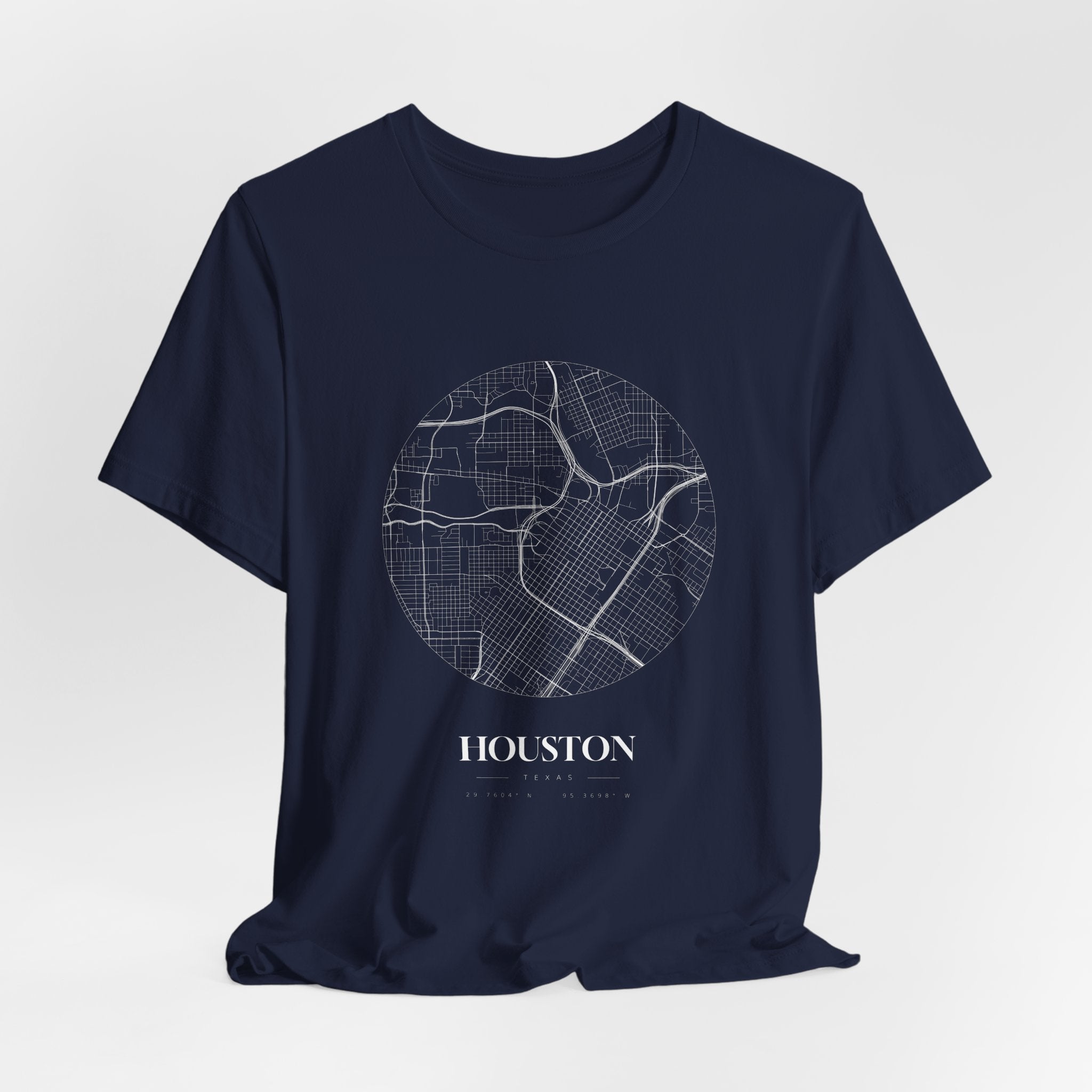Houston Street Map Tee — Atlas