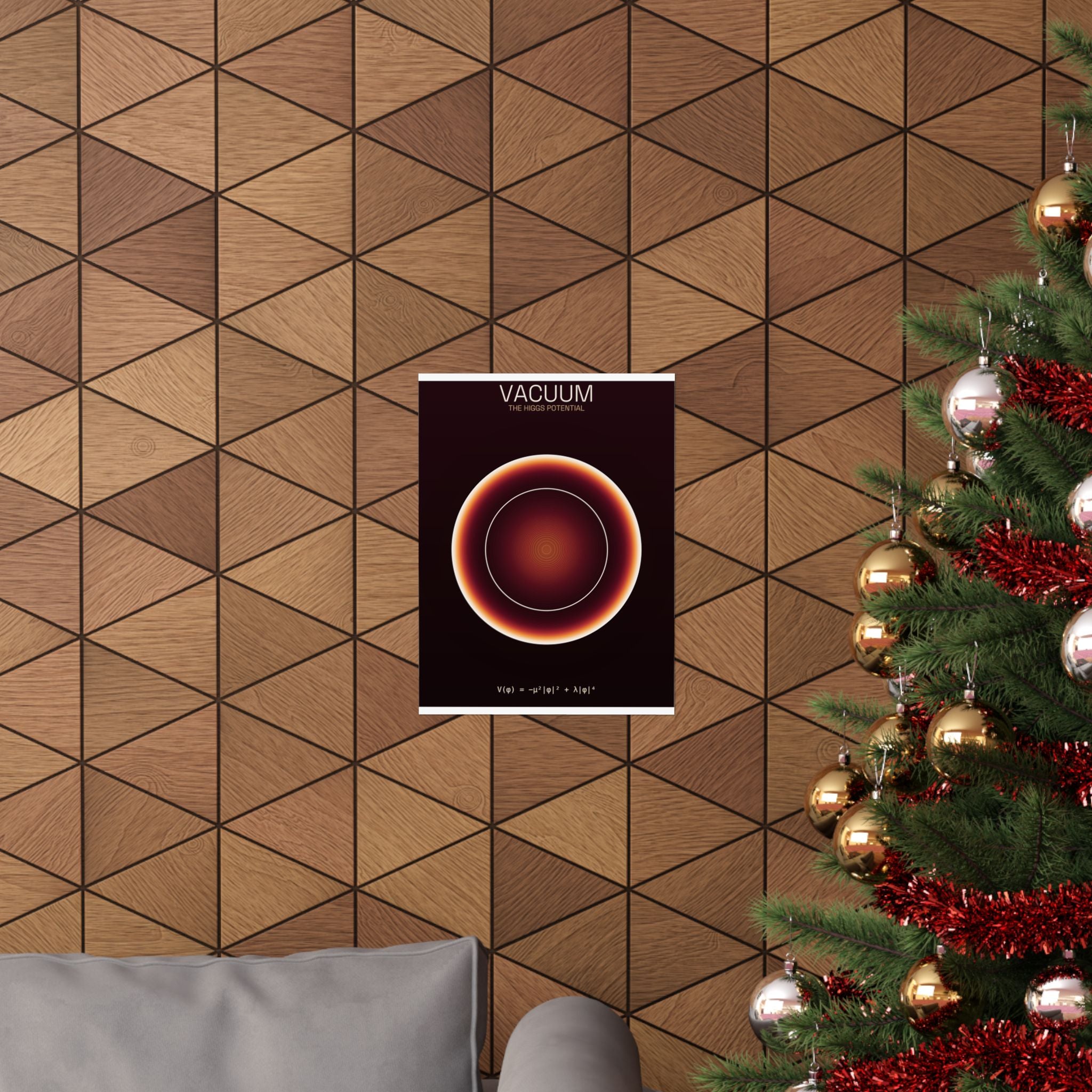 Higgs Potential - Vacuum Poster