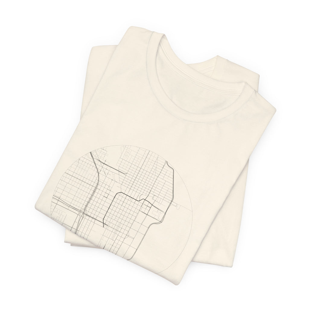 Chicago Street Map Tee — Atlas