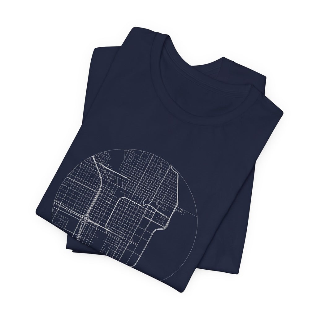 Chicago Street Map Tee — Atlas