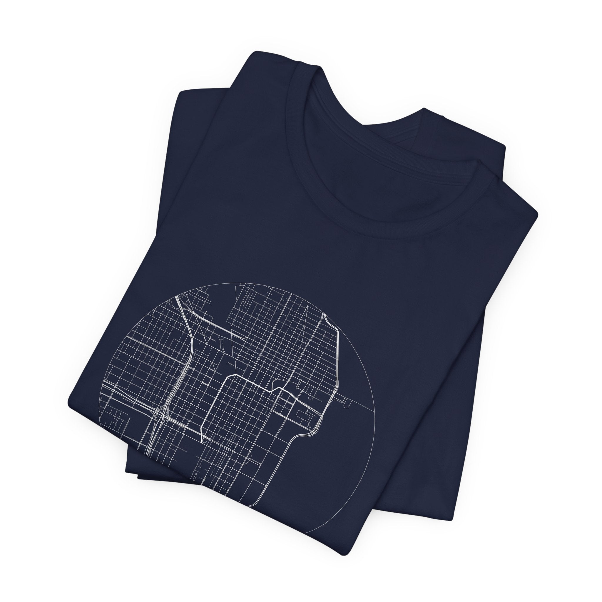Chicago Street Map Tee — Atlas