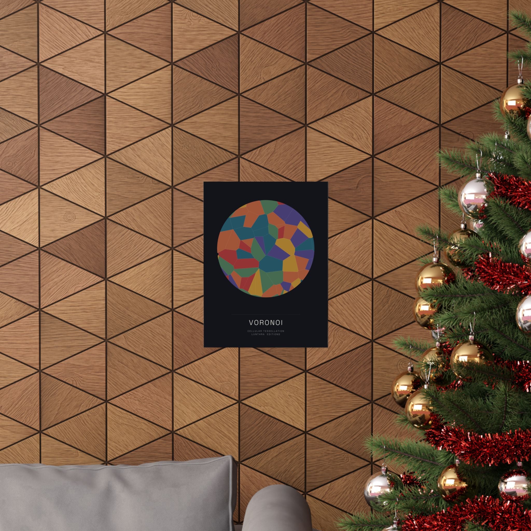 Voronoi — Edition (Matte Poster)