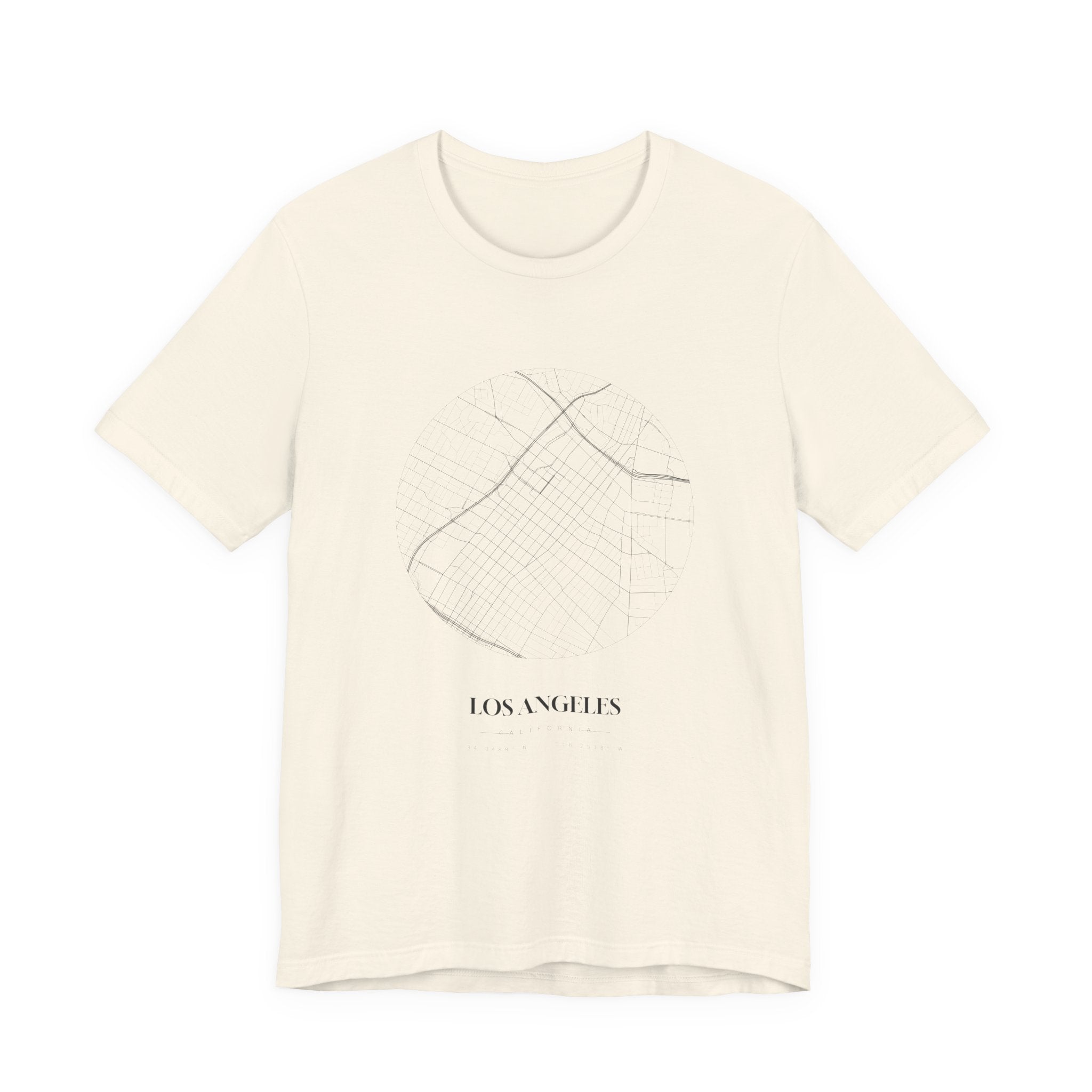 Los Angeles Street Map Tee — Atlas