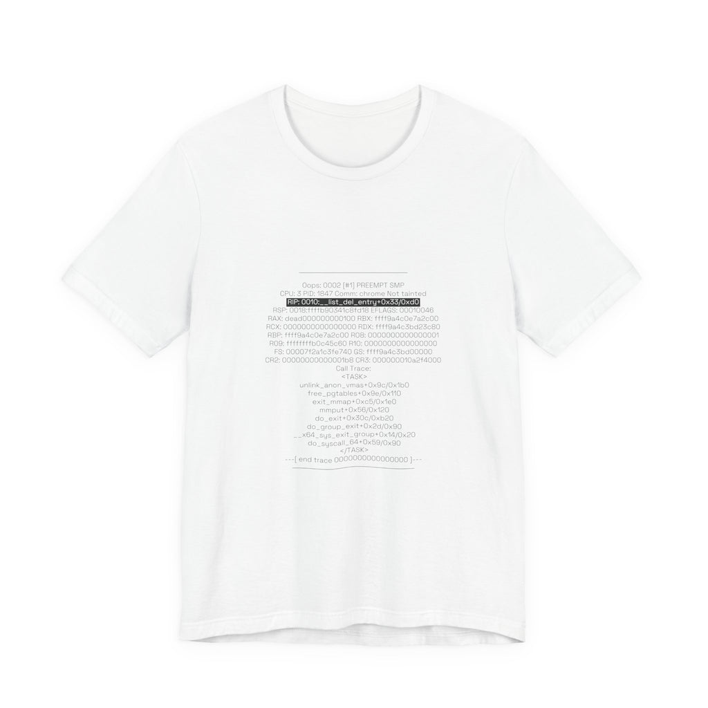 Oops — Panic Tee