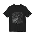 Zion Topographic Tee — Real Canyon Contour Map