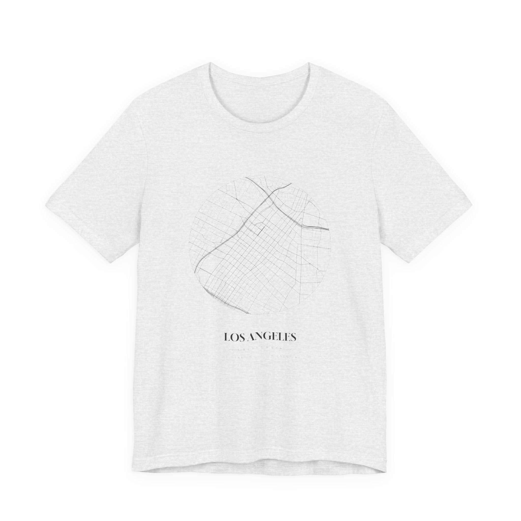 Los Angeles Street Map Tee — Atlas