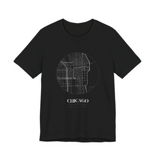 Chicago Street Map Tee — Atlas