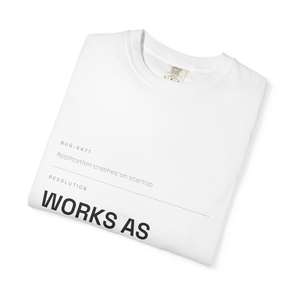 Works As Intended Tee — Resolution
