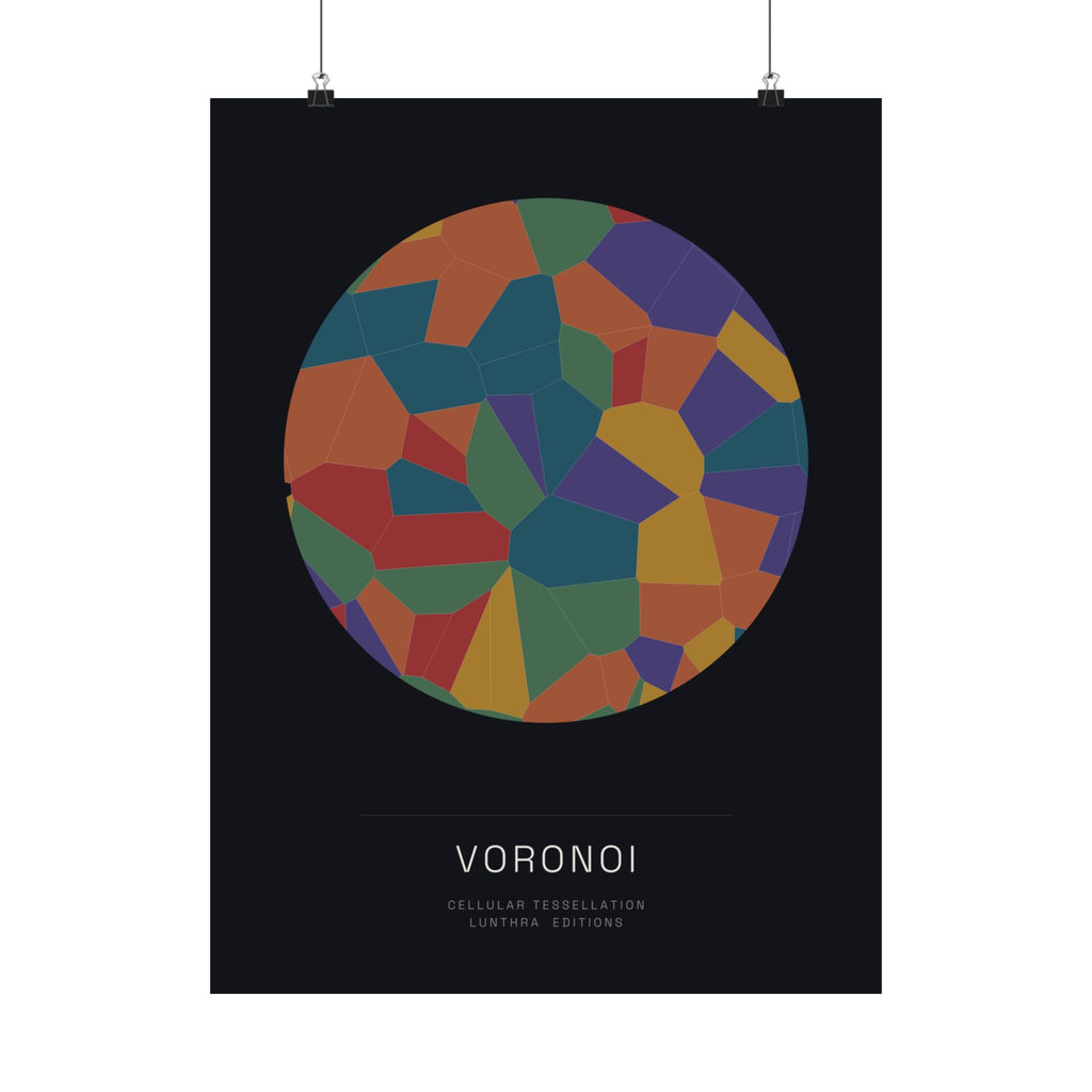 Voronoi — Edition (Matte Poster)