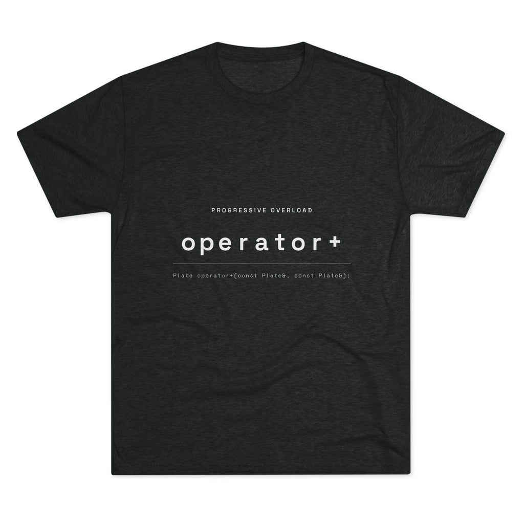 Progressive Overload Tee — operator+