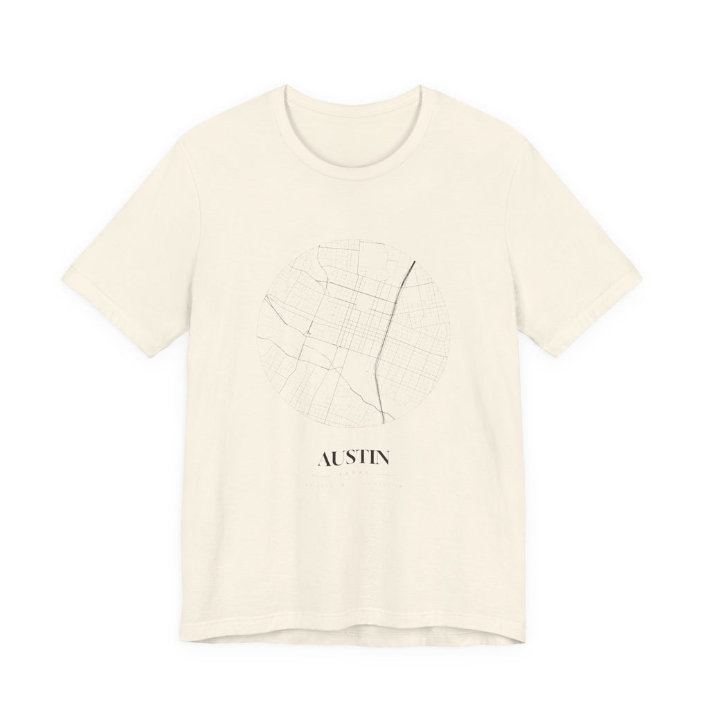 Austin Street Map Tee — Atlas