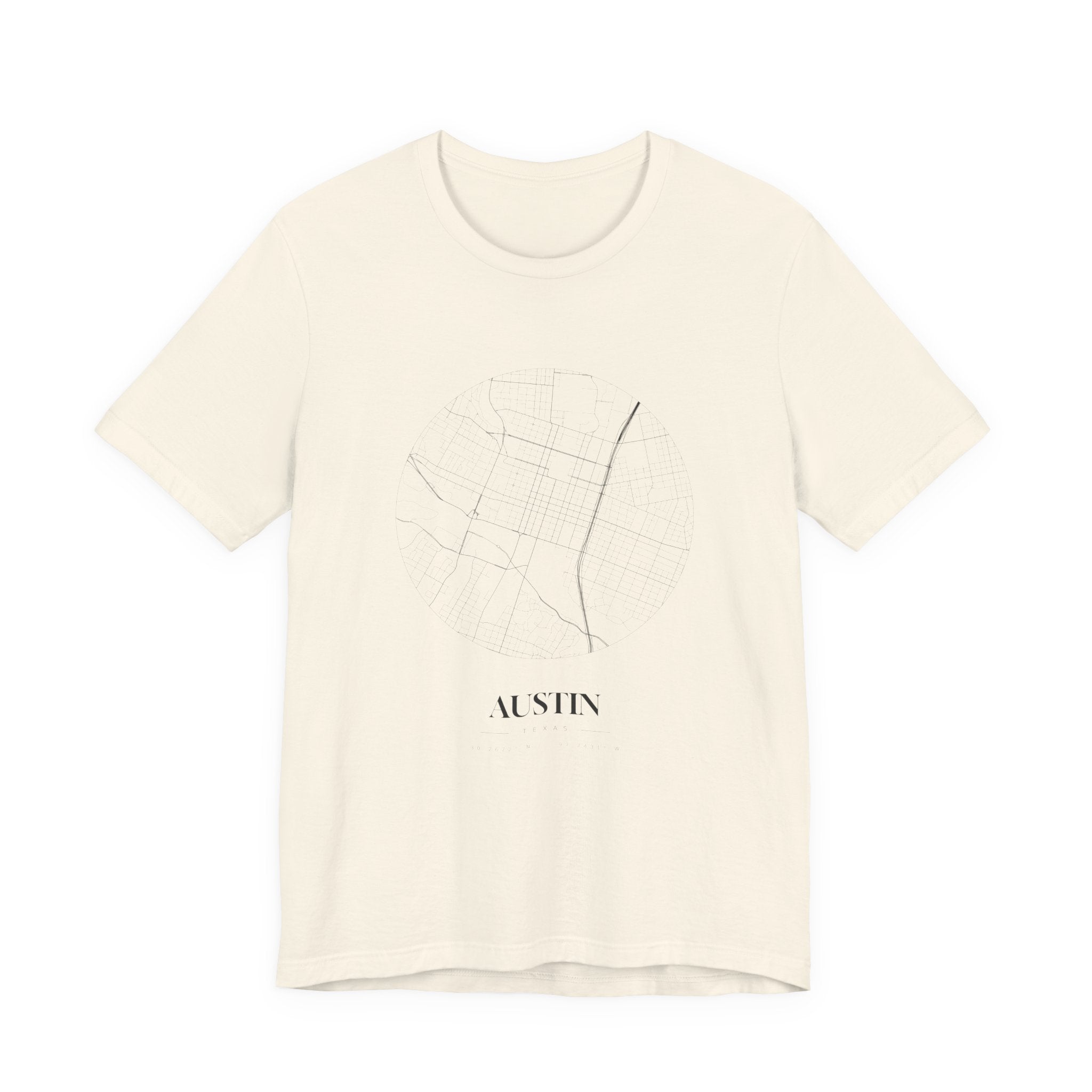 Austin Street Map Tee — Atlas