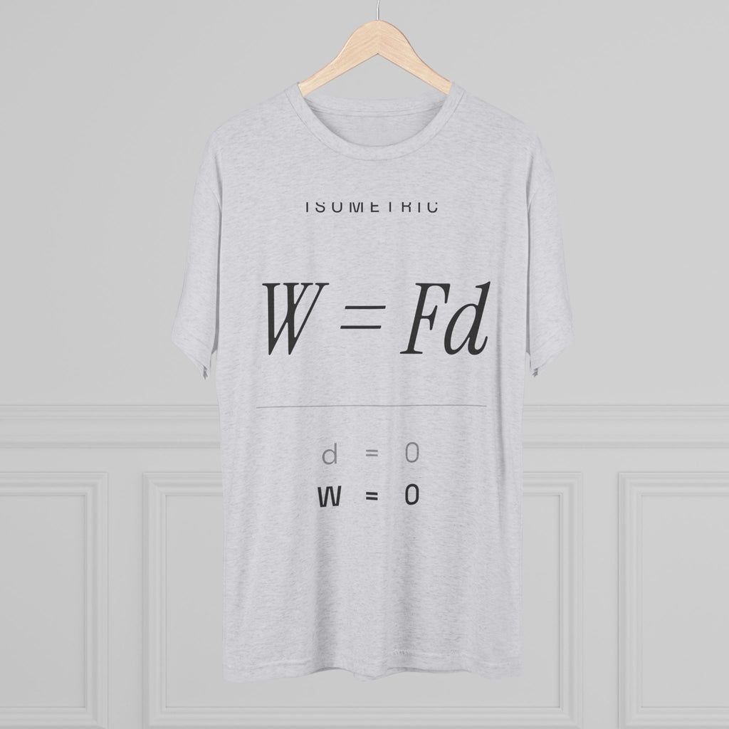 Isometric Tee — W = Fd