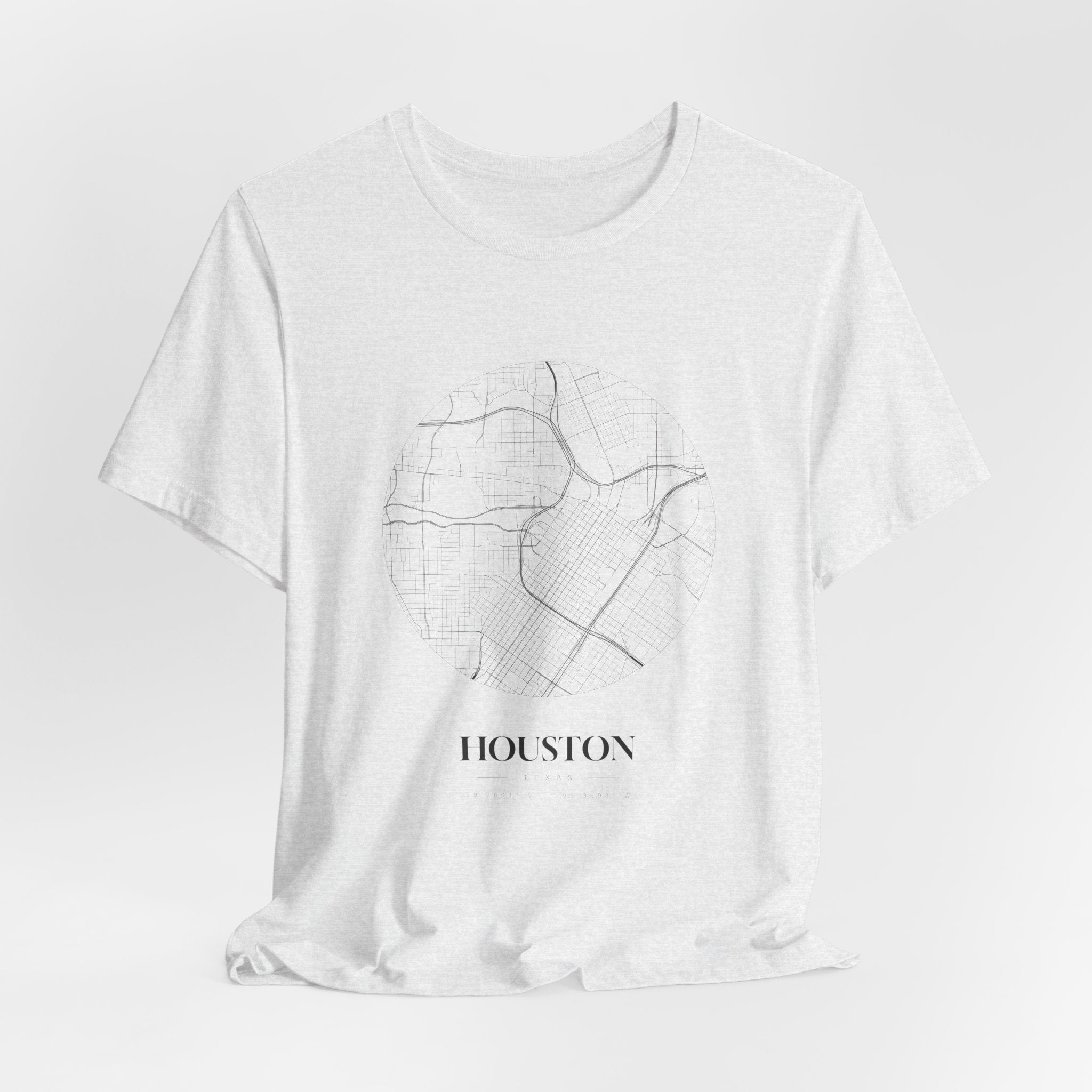 Houston Street Map Tee — Atlas