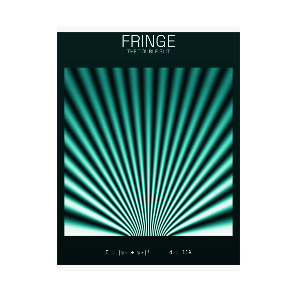 Double Slit - Fringe Poster