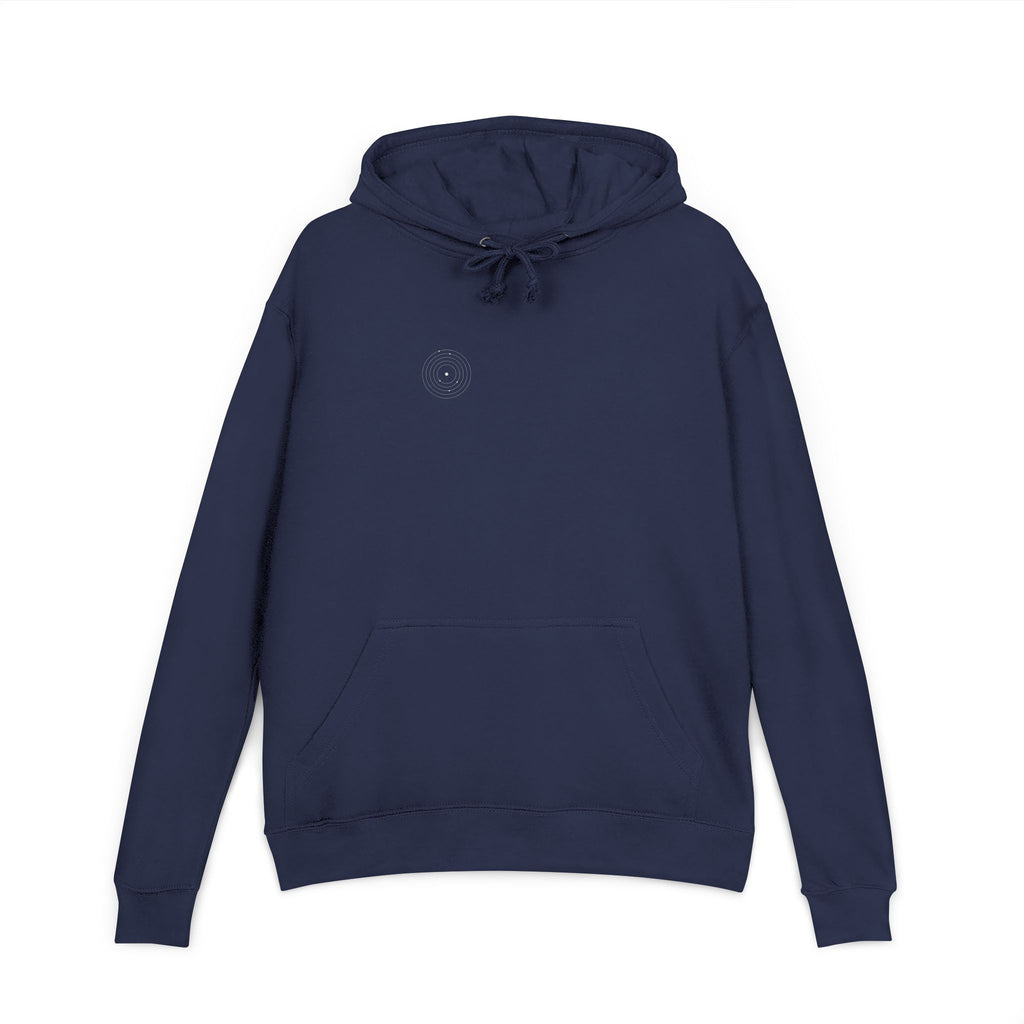Solar System Hoodie — Orbits Celestial French Terry