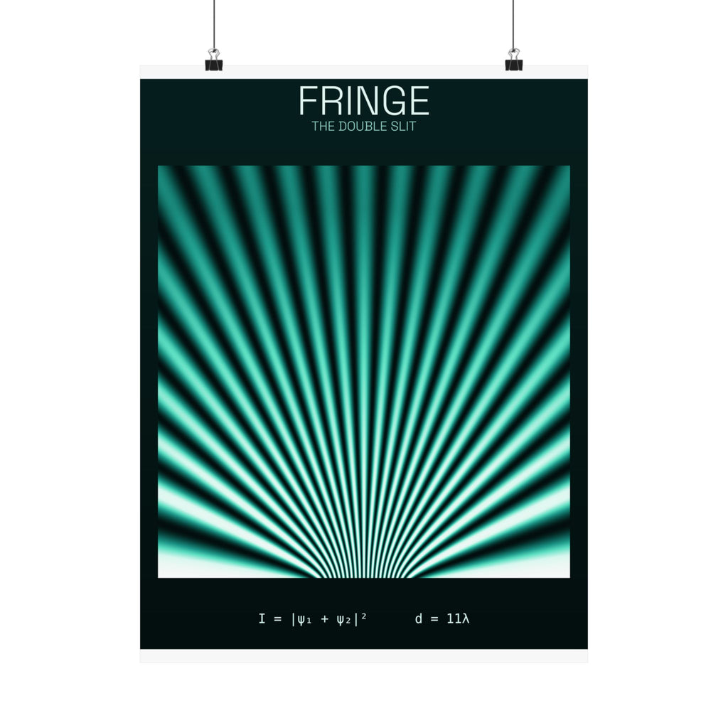 Double Slit - Fringe Poster