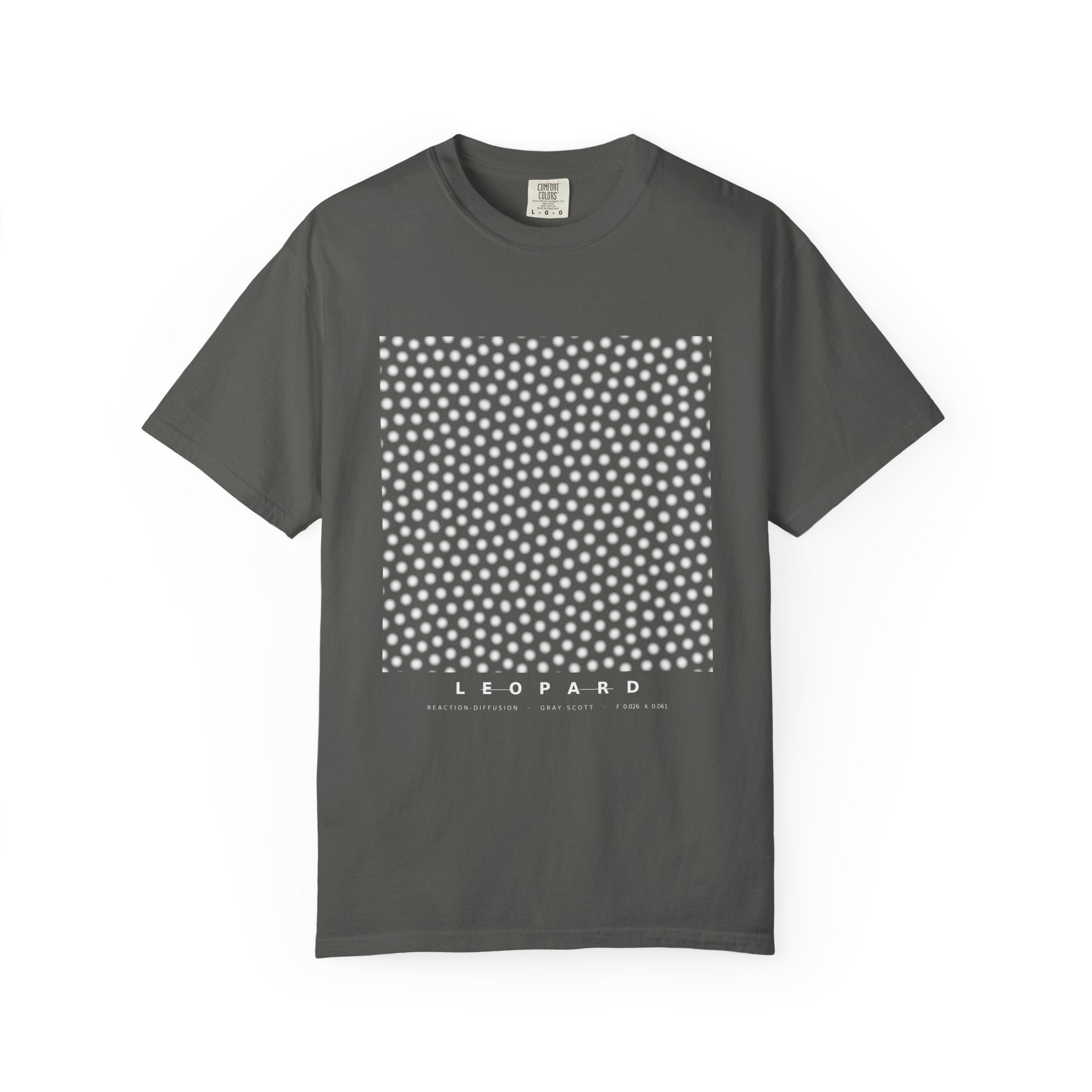 Leopard Tee - Turing Reaction-Diffusion Art | Men's
