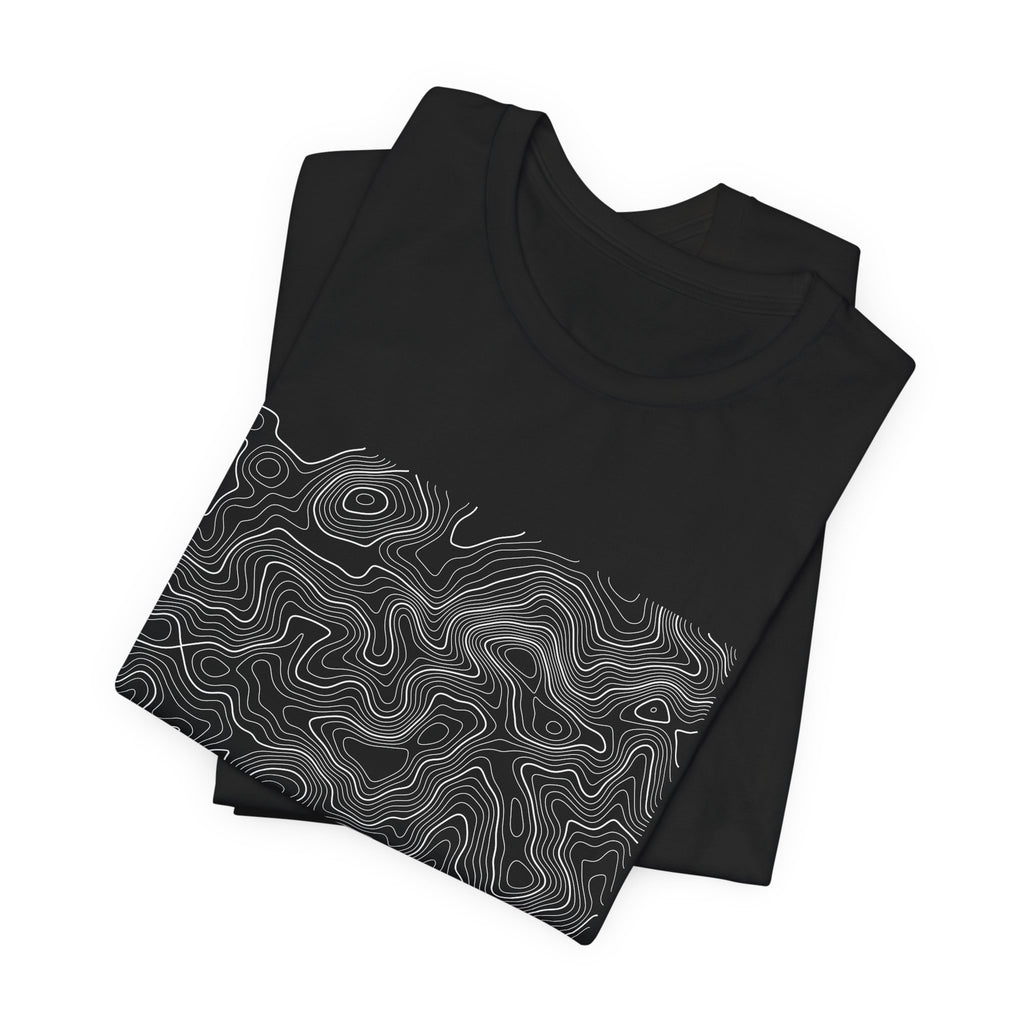 Great Smoky Mountains Topographic Tee — Contour Map