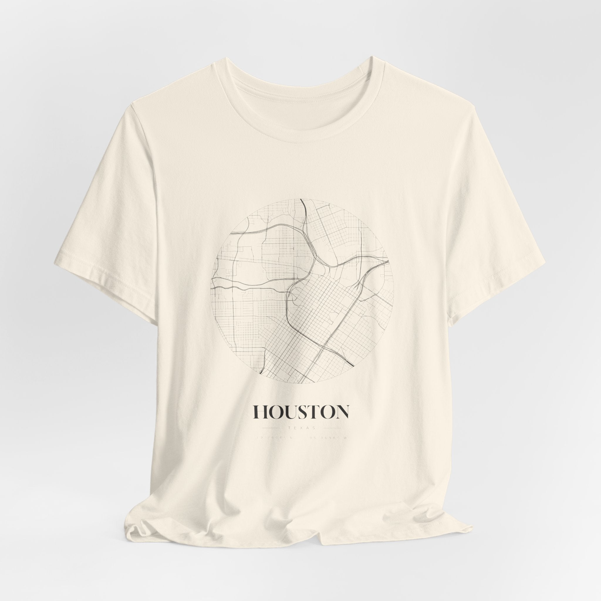 Houston Street Map Tee — Atlas